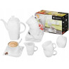 Komplet kawowy Fala 220 ml 17-elementowy AMBITION