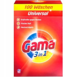 Gama uniwersalny proszek do prania 100 prań 6 kg