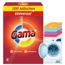 Gama uniwersalny proszek do prania 100 prań 6 kg