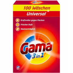 Gama uniwersalny proszek do prania 100 prań 6 kg