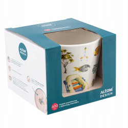 Kubek dla wędkarza porcelanowy do kawy herbaty w pudełku 400 ml na Prezent