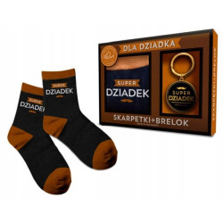SKARPETKI DLA DZIADKA DZIEŃ DZIADKA BRELOCZEK PREZENT