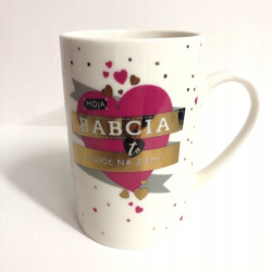 Kubek ceramiczny na Dzień Babci Prezent