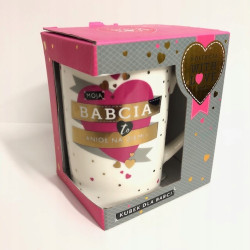 Kubek ceramiczny na Dzień Babci Prezent