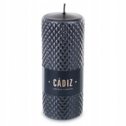 CZERŃ ŚWIECA CADIZ 18x7x7 1szt