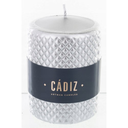 SREBRO ŚWIECA CADIZ 12x9x9