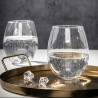 Szklanki do whisky soku Zestaw szklanek Altom Design Plisse 440 ml 4 sztuki