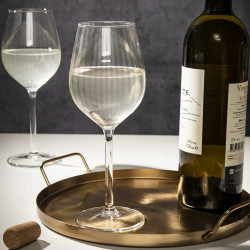 Kieliszki zestaw kieliszków do wina białego Altom Design Plisse 380 ml 4szt