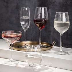 Kieliszki zestaw kieliszków do wina białego Altom Design Plisse 380 ml 4szt