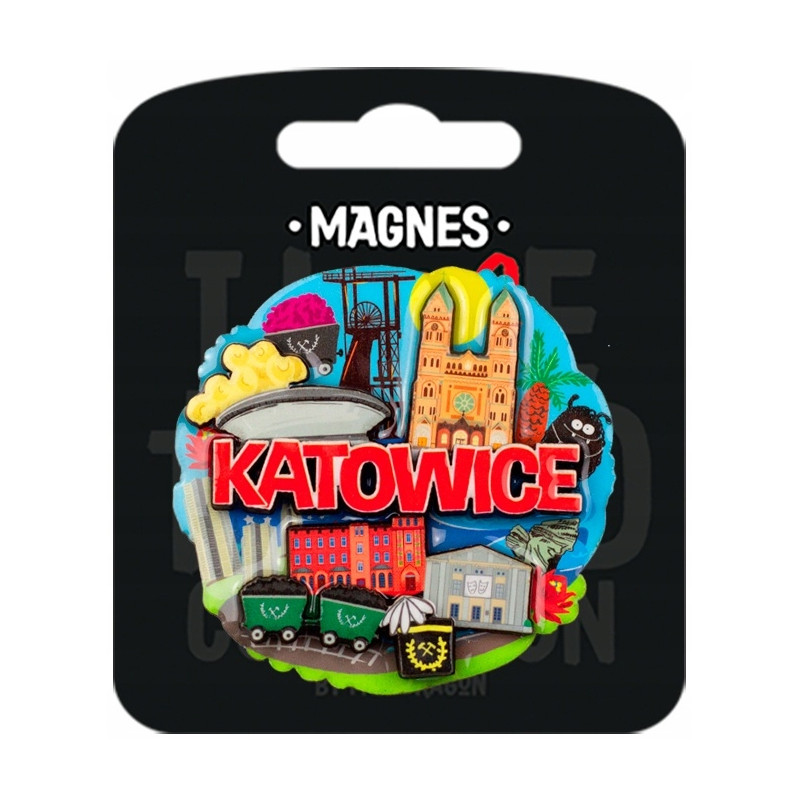 MAGNES KATOWICE KOLOROWY