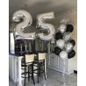 BALON FOLIOWY CYFRA 0