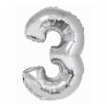 BALON FOLIOWY CYFRA 0