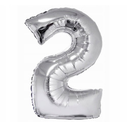 BALON FOLIOWY CYFRA 0