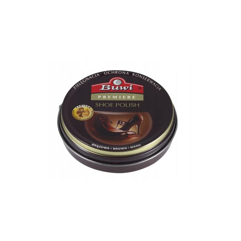 PASTA DO BUTÓW BUWI BRĄZOWA PUSZKA 40ML