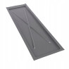 TACKA SREBRNA WĄSKA 75X22.5CM(DO SUSZARKI 2-POZIOMOWEJ 80CM)
