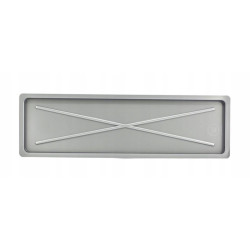 TACKA SREBRNA WĄSKA 75X22.5CM(DO SUSZARKI 2-POZIOMOWEJ 80CM)