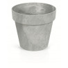 DONICZKA PLASTIKOWA WZÓR BETON 17CM