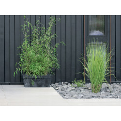DONICZKA PLASTIKOWA WZÓR BETON 17CM