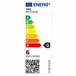 ŻARÓWKA LED MR16 GU10 6W
