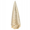 FIGURKA PORCELANOWA CHOINKA 8X7.5X14 CM ZŁOTA