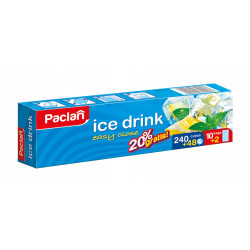 Paclan Woreczki do lodu samozamykające 12 sztuk