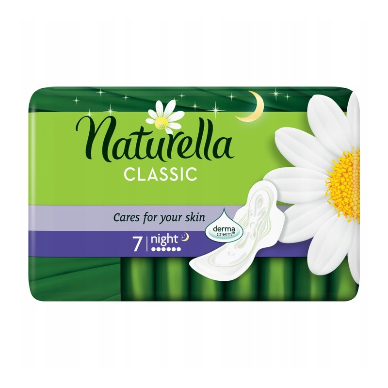 Naturella Podpaski Classic Night Camomile 7 sztuk