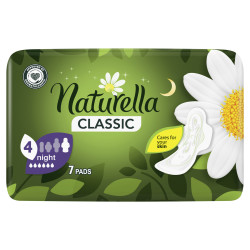 Naturella Podpaski Classic Night Camomile 7 sztuk