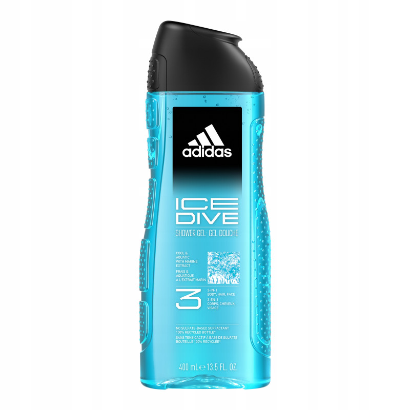 Adidas Ice Dive Żel do mycia 3w1 400 ml