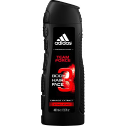 Adidas Team Force Żel do mycia 3w1 dla mężczyzn 400ml