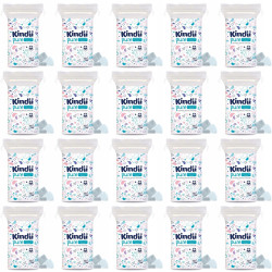 Kindii Pure Bawełniane płatki dla niemowląt 60 sztuk