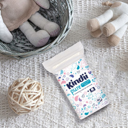 Kindii Pure Bawełniane płatki dla niemowląt 60 sztuk