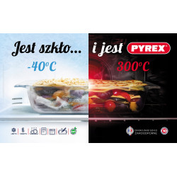 Brytfanna prostokątna ŻARO Irresistible 29 x 23 cm PYREX