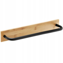 UCHWYT NA RĘCZNIK PODŁUŻNY NA TAŚMĘ 8x46x6,5 cm SCANDIC