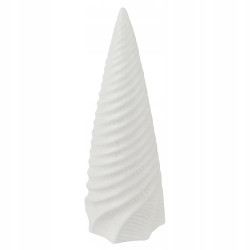 Porcelanowa Choinka Figurka Dekoracja Świąteczna Biała 18 cm Altom Design