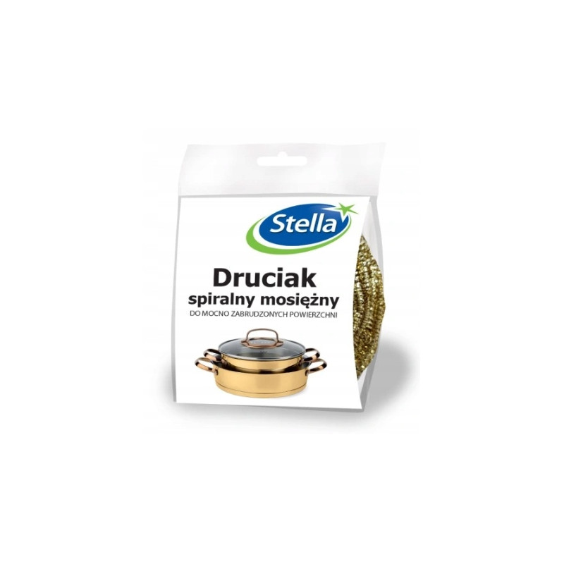DRUCIAK SPIRALNY MOSIĘŹNY 1SZT STELLA DO MOCNYCH ZABRUDZEŃ