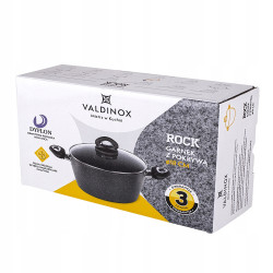 VALDINOX ROCK GARNEK 18CM Z POKRYWą 1.7L