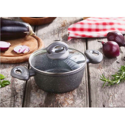 VALDINOX ROCK GARNEK 18CM Z POKRYWą 1.7L