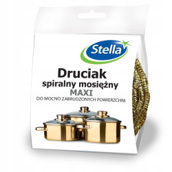DRUCIAK SPIRALNY MOSIĘŻNY MAXI DO MOCNYCH ZABRUDZEŃ 1 SZT