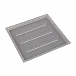 TACKA SREBRNA 28X26.1CM (DO SUSZARKI KWADRAT 32CM.2-POZIOMOWEJ 30CM)