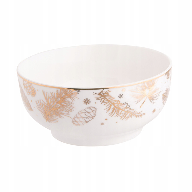 MISKA ŚWIĄTECZNA SALATERKA 14 CM 400 ML GOLDEN WINTER