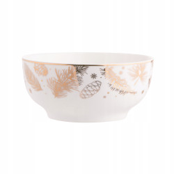 MISKA ŚWIĄTECZNA SALATERKA 14 CM 400 ML GOLDEN WINTER