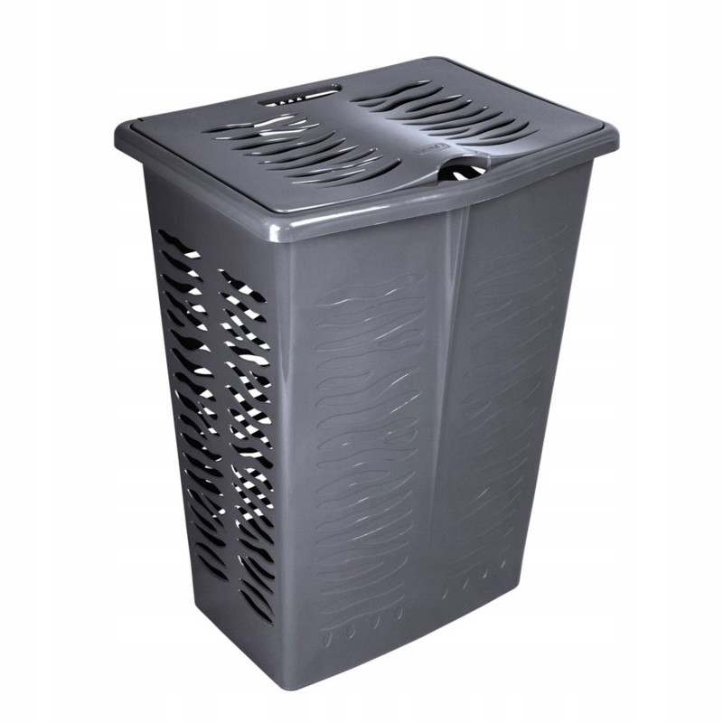 Kosz na bieliznę 42L Zebra BranQ antracyt