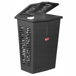 Kosz na bieliznę 42L Zebra BranQ antracyt