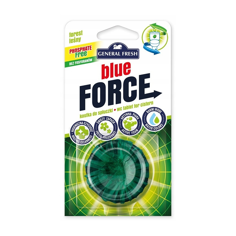 General Fresh FORCE Krążek do spłuczki LEŚNY 1szt