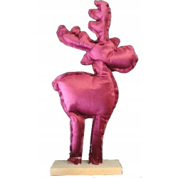 RENIFER BORDO MATERIAŁ 44cm