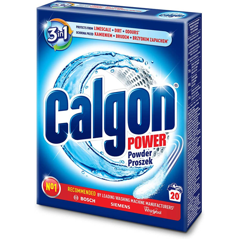 Calgon Proszek do pralki przeciw osadzaniu się kamienia 500G