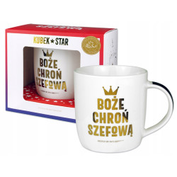 KUBEK DLA SZEFOWEJ BOŻE CHROŃ SZEFOWĄ