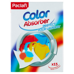 Paclan Color chusteczki wyłapujące kolor 15 szt