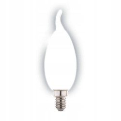 ŻARÓWKA DEKORACYJNA LED PŁOMYK E14 230V 4W NEUTRAL