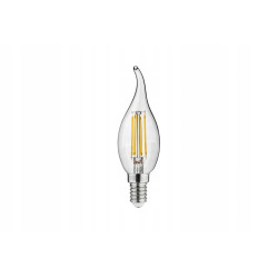ŻARÓWKA DEKORACYJNA LED PŁOMYK E14 230V 4W NEUTRAL